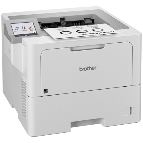 Brother HL-L6415DW Imprimante laser monochrome Entreprise offrant un faible coût d’impression, des fonctions de sécurité une grande capacité papier