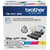 Brother TN431 Ensemble de 3 cartouches de toner couleur authentiques à rendement standard