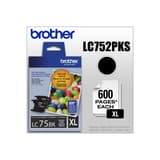 Brother LC752PKS 2-Pack of Innobella  Ink Cartridges   Black, High Yield