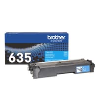 Brother authentique TN635C Cartouche de toner cyan à rendement standard