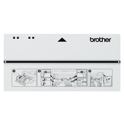 Brother CADXRFLS1 Supports d’entraînement pour chargeur de rouleau de machines de découpe ScanNCut DX