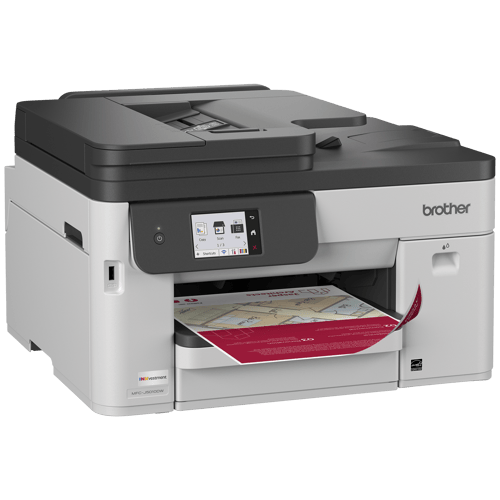 Brother MFC-J5010DW Imprimante tout-en-un à jet d’encre couleur sans fil INKvestment avec impression et numérisation recto verso et écran tactile couleur de 2,7 po
