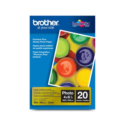 Brother BP71GP20 Papier lustré Premium Innobella  (4 x 6 po)