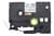 Brother HSe-221E Ruban thermorétractable blanc avec texte noir authentique pour étiqueteuses P-touch, 9 mm (L) x 1,5 m (l)