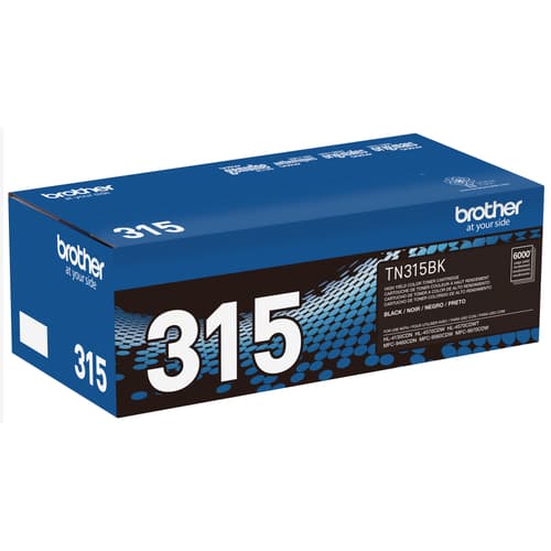 Brother TN315BK Cartouche de toner noir à haut rendement