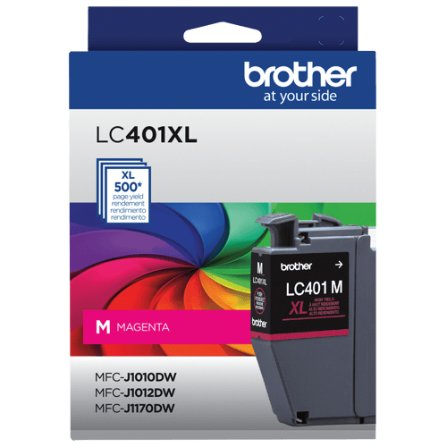 Brother LC401XLMS Cartouche d'encre authentique magenta à haut rendement