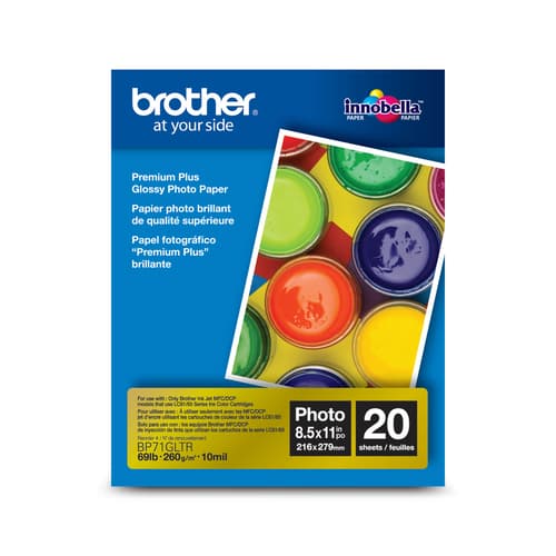 Brother BP71GLTR Papier lustré Premium Innobella  (8,5 x 11 po)