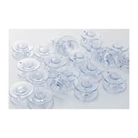 Brother Bobbins, clear plastic, 10-pack, 9.4 size