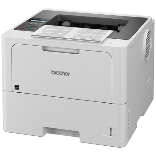 Brother HL-L6210DW Imprimante laser monochrome professionnelle avec 2 bacs à papier, réseautage sans fil et impression recto verso