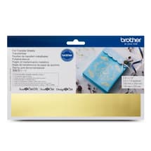 Brother CAFTSGLD1 Feuilles de transfert métallisées dorées