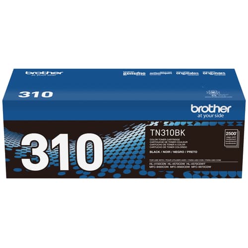 Brother TN310BK Cartouche de toner noir à rendement standard