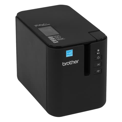 Brother PT-P900Wc Imprimante d’étiquettes de bureau sans fil professionnelle connectable à un ordinateur