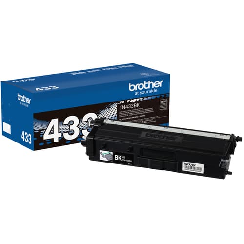 Brother TN433BK Cartouche de toner noir à haut rendement