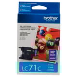 Brother LC71CS Cartouche d'encre cyan Innobella, rendement standard