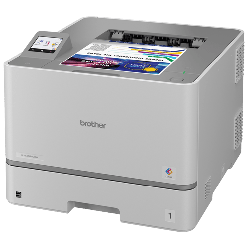Brother HL-L8570CDW Imprimante laser couleur professionnelle avec fonctions de sécurité avancées et faible coût total de possession