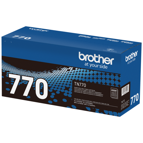 Brother authentique TN770 Cartouche de toner noir à très haut rendement