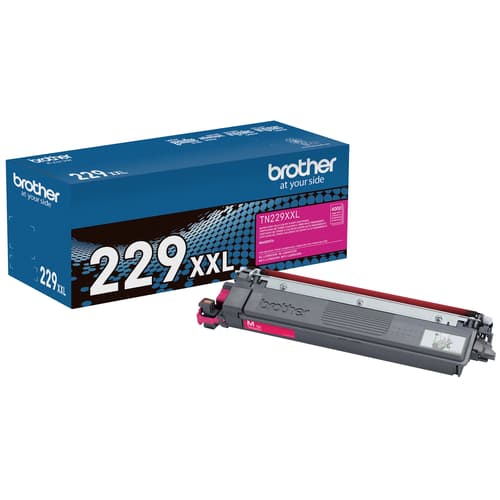 Brother authentique TN229XXLM Cartouche de toner magenta à très haut rendement