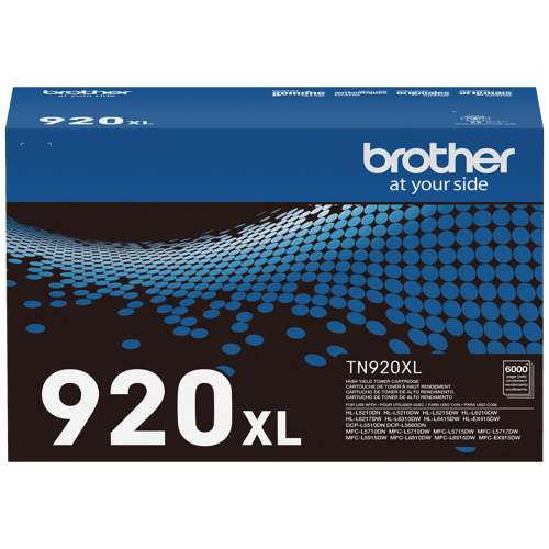 Brother authentique TN920XL Cartouche de toner à haut rendement