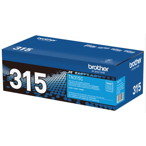 Brother TN315C Cartouche de toner cyan à haut rendement