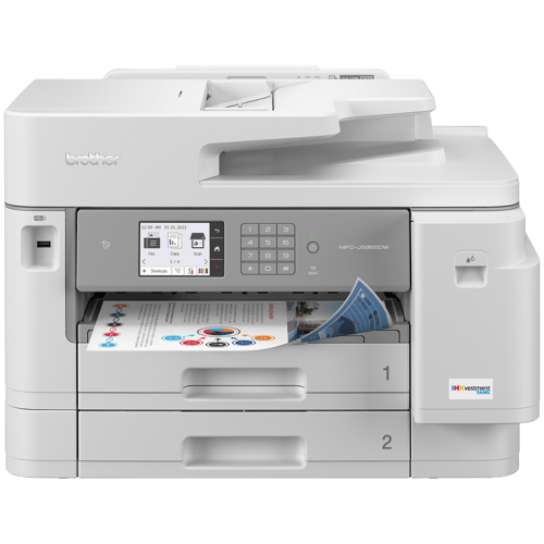 Brother INKvestment Tank MFC-J5955DW Imprimante professionnelle à jet d’encre A3 tout-en-un