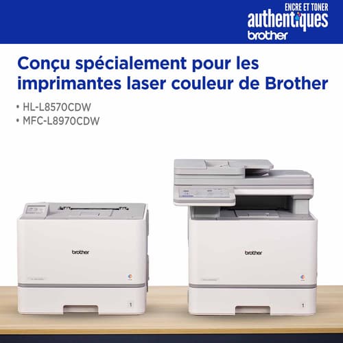 Brother authentique TN637C Cartouche de toner cyan à ultra haut rendement
