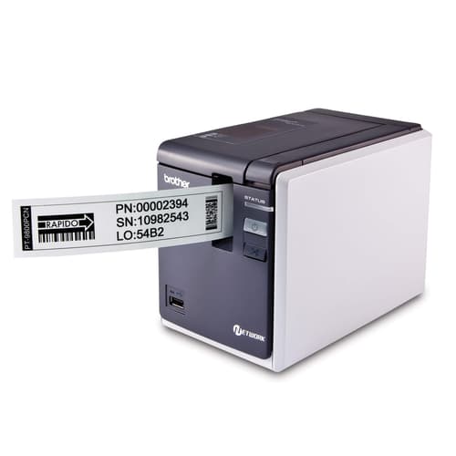 Brother PT 9800PCN Imprimante d étiquettes de codes à barres réseau de bureau
