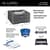 Brother HL-L2400D Imprimante laser monochrome avec cartouche de toner de 700 pages pour bureaux à domicile