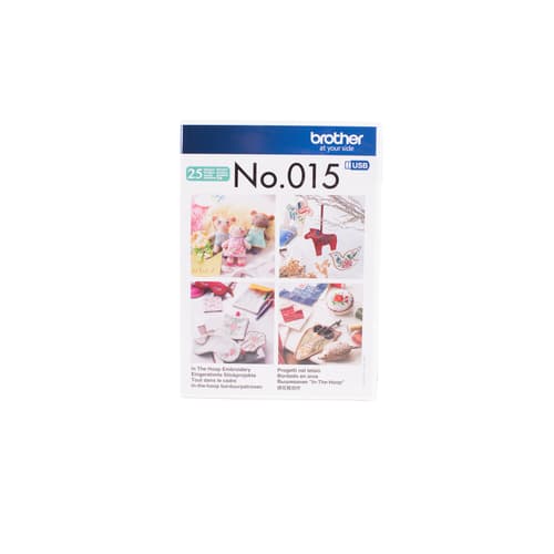 Brother SAEU15C Broderie par USB - Broderie au cerceau