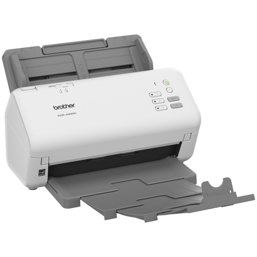 Brother ADS-4300N Scanner de bureau professionnel pour les entreprises et les groupes de travail