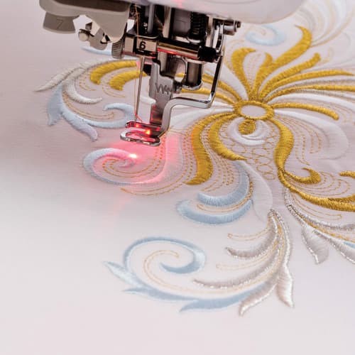 Brother SA197C Pied de broderie Droplight avec pointeur DÉL