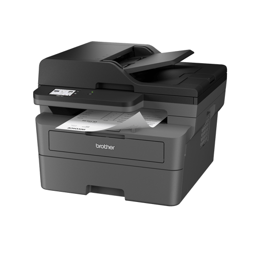 Brother MFC-L2807DW Imprimante tout-en-un laser monochrome professionnelle compatible avec l’Abonnement Refresh, avec impression, copie et numérisation mobiles et cartouche de 1 200 pages - Remise à neuf