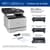 Brother MFC-L8930CDW Imprimante tout-en-un laser couleur professionnelle économique avec impression, numérisation et copie recto verso
