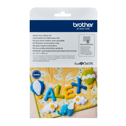 Ensemble de lames auto-rotatives CADXRBKIT1 de Brother + carte d activation de 63 motifs