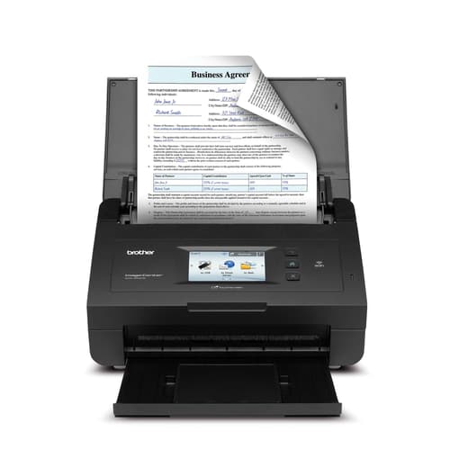 Brother ADS-2500W Scanner de bureau couleur haute vitesse