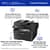 Brother MFC-L2900DWXL Imprimante tout-en-un laser monochrome sans fil compacte avec fonctions de copie, de numérisation et de télécopie recto verso en un seul passage, impression mobile et cartouche de toner de 4200 pages(1) incluse