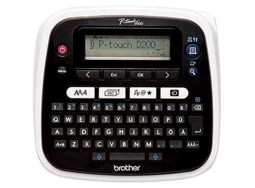 Brother PT-D200 Étiqueteuse facile à utiliser