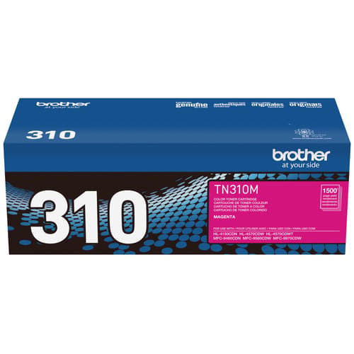 Brother TN310M Cartouche de toner magenta à rendement standard