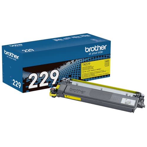 Brother authentique TN229Y Cartouche de toner jaune à rendement standard