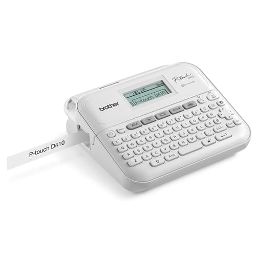 Brother P-touch PT-D410 Étiqueteuse connectable et performante pour la maison et le bureau