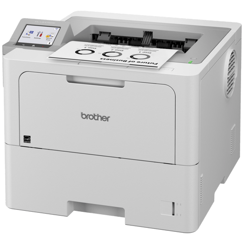 Brother HL-L6415DW Imprimante laser monochrome Entreprise offrant un faible coût d’impression, des fonctions de sécurité une grande capacité papier