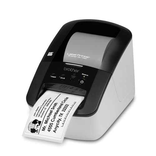 Brother QL-700 Imprimante d'étiquettes haute vitesse professionnelle