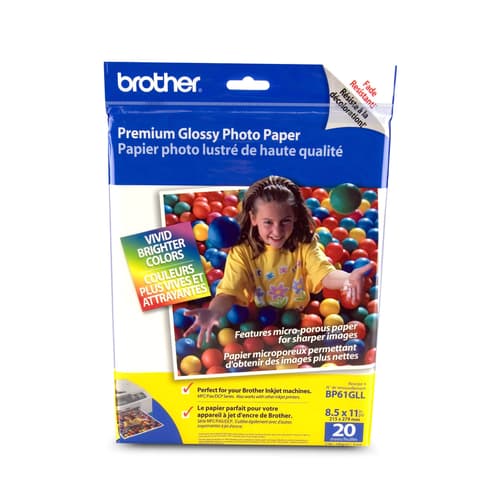 Brother BP61GLL Papier lustré Premium Innobella  (8,5 x 11 po)