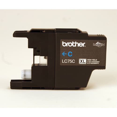 Brother LC75CS Cartouche d encre cyan Innobella , à haut rendement (série XL)