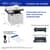 Brother MFC-L5915DW Imprimante tout-en-un laser monochrome professionnelle offrant un faible coût d’impression, avec réseautage sans fil, impression, numérisation et copie recto verso