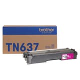 Brother authentique TN637M Cartouche de toner magenta à ultra haut rendement