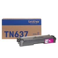 Brother authentique TN637M Cartouche de toner magenta à ultra haut rendement