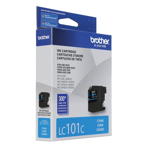 Brother LC101CS Cartouche d encre cyan Innobella , rendement standard