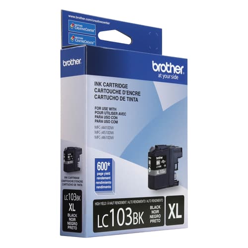 Brother LC103BKS Cartouche d encre noire Innobella , à haut rendement (série XL)