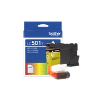 Brother LC501YS Cartouche d’encre jaune authentique à rendement standard