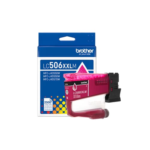 Brother LC506XXLMS Cartouche d’encre magenta authentique à très haut rendement